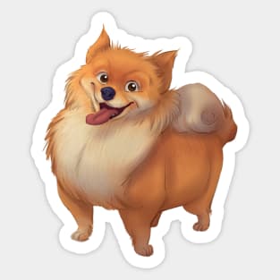 Pomeranian Sticker